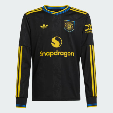 Manchester United 25/26 Long Sleeve Tredjetröja för barn