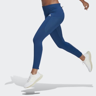 Mallas largas FastImpact COLD.RDY Winter Running Azul Mujer Running