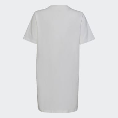 Vestido camiseta Graphic Logo Blanco Niña Originals