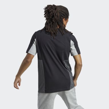 Polo Essentials Colorblock Negro Hombre Sportswear