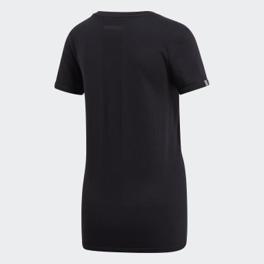 Women Running Black 25/7 Tee