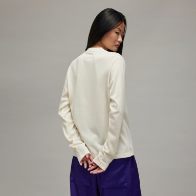 เสื้อยืดพรีเมียมแขนยาวทรงเรกูลาร์ Y-3