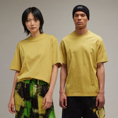 Y-3 สีเหลือง RELAXED SS TEE