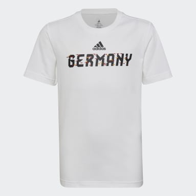 Camiseta Copa Mundial de la FIFA 2022™ Alemania Blanco Niño Fútbol