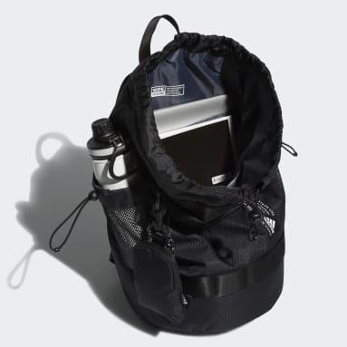 Women's Training Black Convertible Bucket Backpack