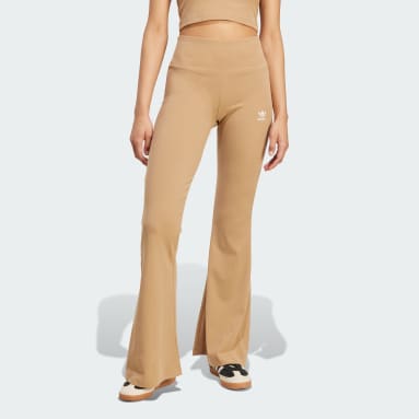 ★人気★ adidas Flared Tracksuit Bottoms 'Beige' adidas Flared Pants | adidas US