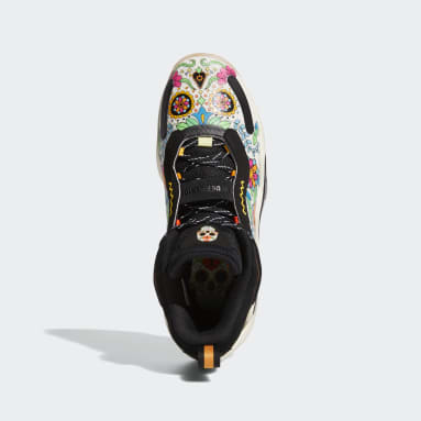Zapatillas D.O.N. Issue 3 Day of the Dead Negro Basketball