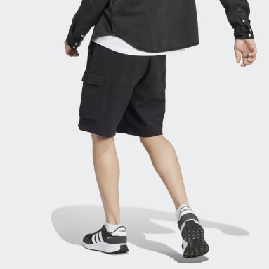 Short en molleton Essentials noir Hommes Sportswear