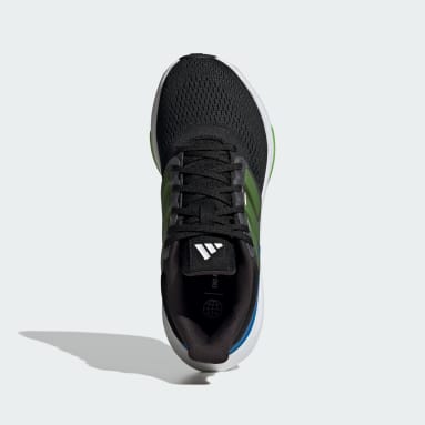 Youth Running Black Ultrabounce Sport Running Lace Running Shoes