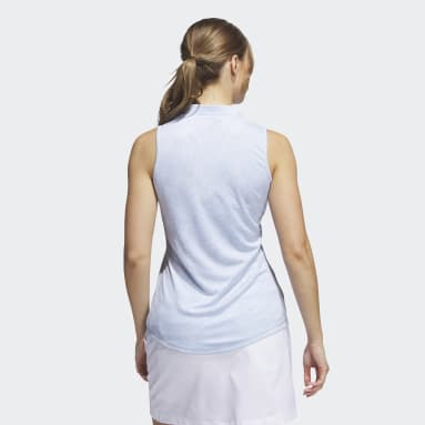 Polo sin mangas Essentials Azul Mujer Golf