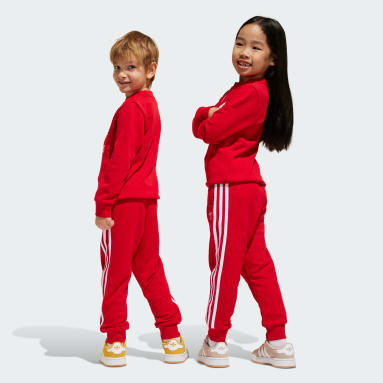 Conjunto sudadera y pantalón Adicolor (Niños)