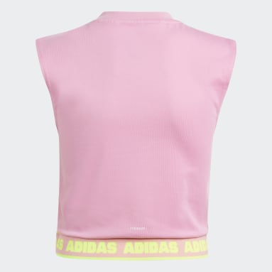 Girls Sportswear Pink Dance Tank Top Kids