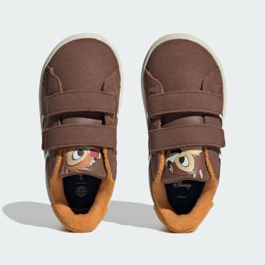 Adidas neo discount bambino marrone