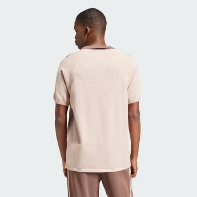 Mænd Originals Brun Premium Knitted T-shirt
