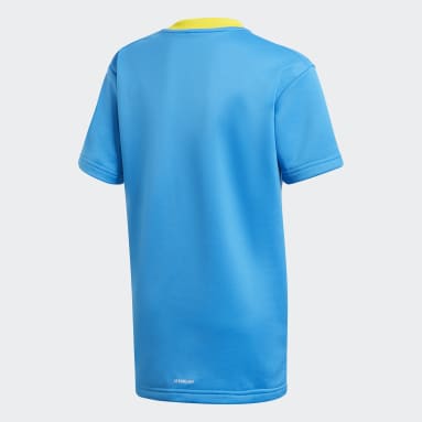 Kids Training Blue adidas x Classic LEGO® Bricks Loose Fit Tee
