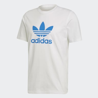 Men Originals White TREFOIL TEE