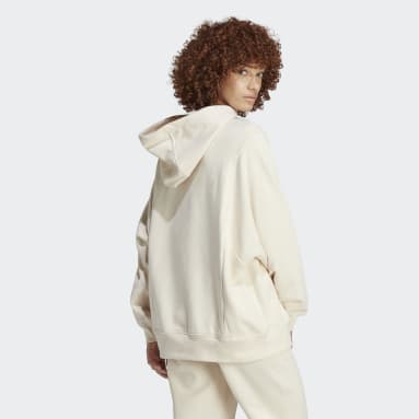 Camisola com Capuz Premium Essentials Bege Mulher Originals