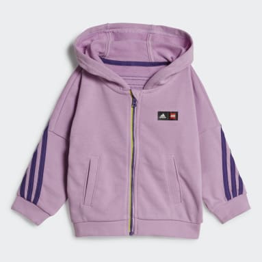 Infant & Toddler Sportswear Purple adidas x Classic LEGO® Jacket and Pants Set