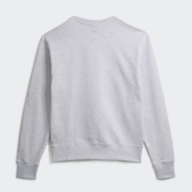 originals Grey Pharrell Williams Basics Crew Sweatshirt (Gender Neutral)