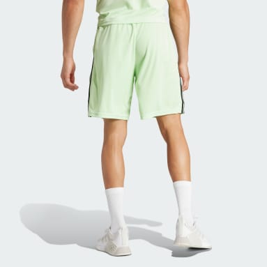 Muži Cvičení A Trénink zelená Tréninkové šortky Train Essentials Piqué 3-Stripes