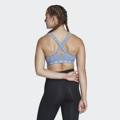Sujetador PowerImpact Luxe Training Medium-Support Violeta Mujer Gimnasio Y Entrenamiento