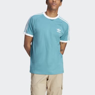 Muži Originals tyrkysová Tričko Adicolor Classics 3-Stripes