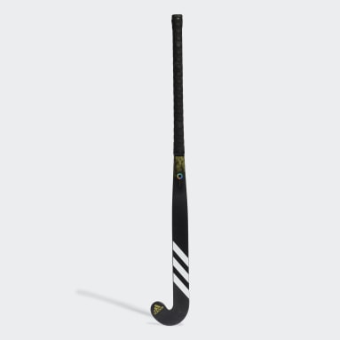 Udendørshockey Sort Estro Kromaskin.1 Black/Gold hockeystav, 95 cm
