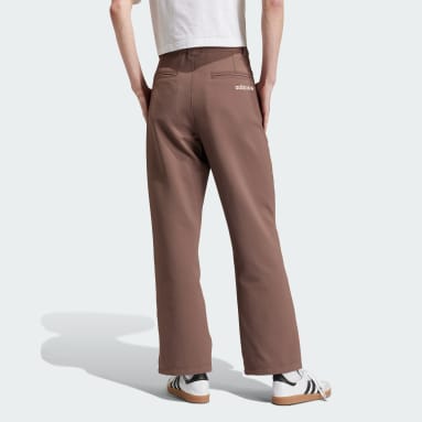 Pantaloni adidas marroni sales
