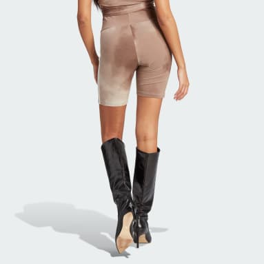 Women's Originals Beige Color Fade Tight Shorts