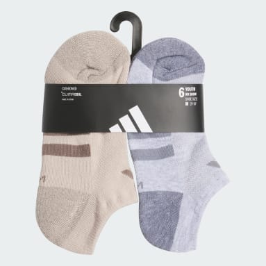 Athletic Cushioned 6-Pack No-Show Socks Kids