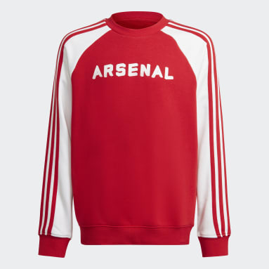 Sweat-shirt ras-du-cou Arsenal Rouge Enfants Football