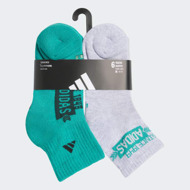 Youth Cushioned Graphic 6-Pack Quarter