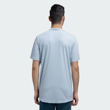 Men Tennis Blue CLUB PIQUE POLO