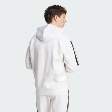 Essentials 3-Stripes Fleece Hoodie