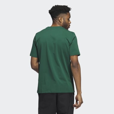 T-shirt 4.0 Strike Through Short Sleeve Verde Uomo Originals