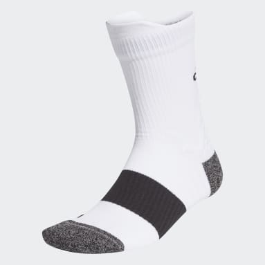 Medias de Running Clásicas Performance Ultralivianas Blanco Training