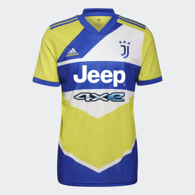 Maillot Third Juventus 21/22 Jaune Hommes Football