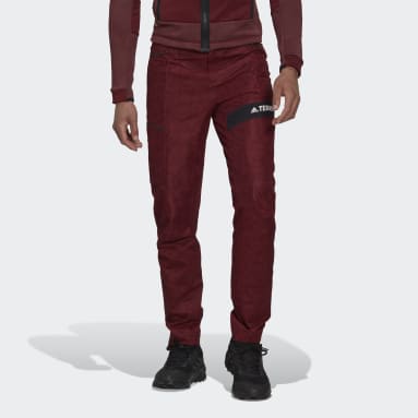 Heren TERREX Bordeaux Terrex Techrock RAIN.RDY Broek