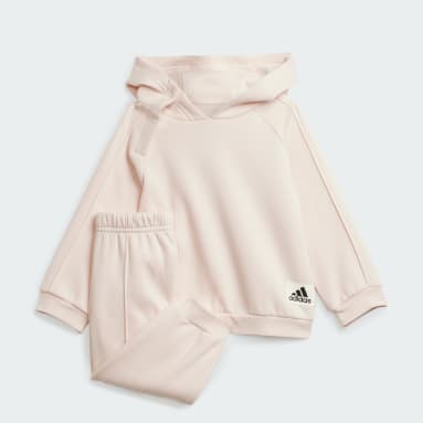 Completo The Safe Place Hoodie-and-Pants Rosa Bambini Sportswear