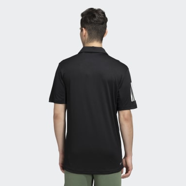 Men Tennis Black Club Polo Shirt