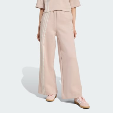 Off Placed 3-Stripes Wide Bukse