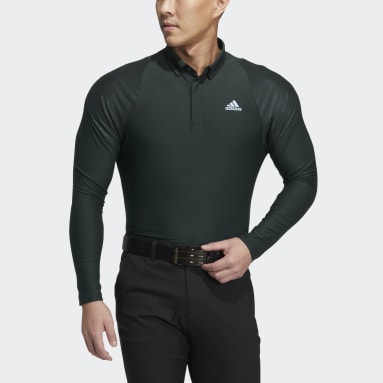 Men Golf Green LW LS POLO