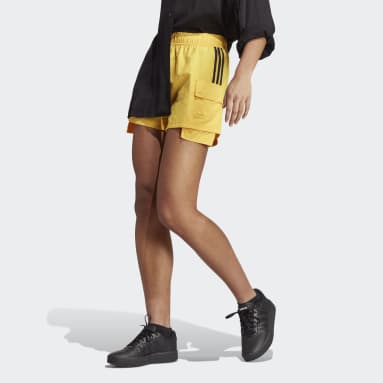 Short cargo de danse en toile or Femmes Sportswear