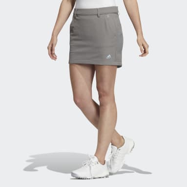 Women Golf Grey 스트레치 브러쉬드 스커트