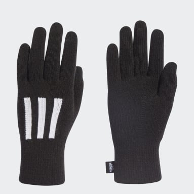Luvas em Material Condutor 3-Stripes Preto Sportswear