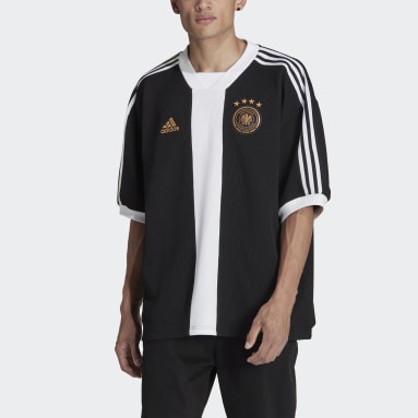 Camiseta Tres Cuartos Icon Alemania Negro Hombre Fútbol