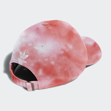 Men's Originals Pink Tie-Dyed Strap-Back Hat