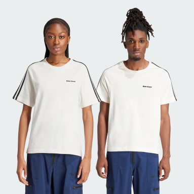 남성 originals White Wales Bonner 스테이트먼트 그래픽 티