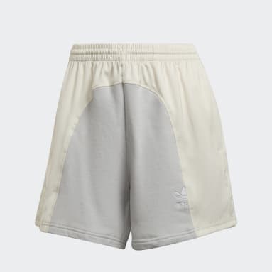 Dam Originals Beige Adicolor Split Trefoil Shorts