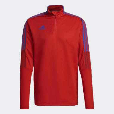 Men Football Red Tiro Primeblue Training Top